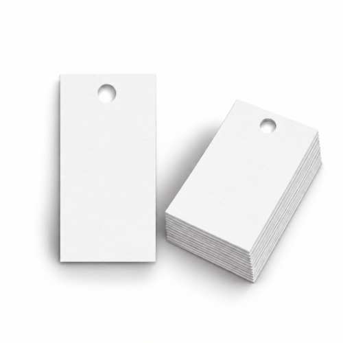 Bileciki przywieszki na prezent 3x6 cm białe 25 sztuk.png