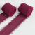 Wstążka szyfonowa ręcznie rwana do dekoracji BURGUND WINO 4cm 5m 1 szt -