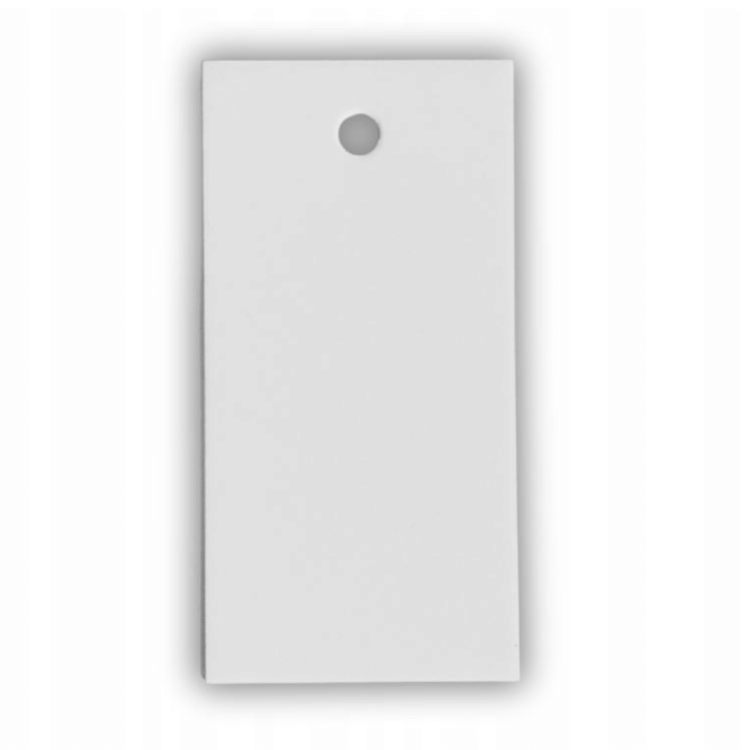 BILECIKI PREZENTOWE BIAŁE 3X6CM