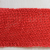 Wstążka taśma jutowa czerwona 5cm x 10m