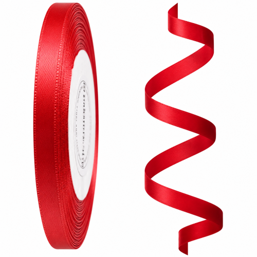 Wstążka tasiemka satynowa 6mm x 32m CZERWONA.png