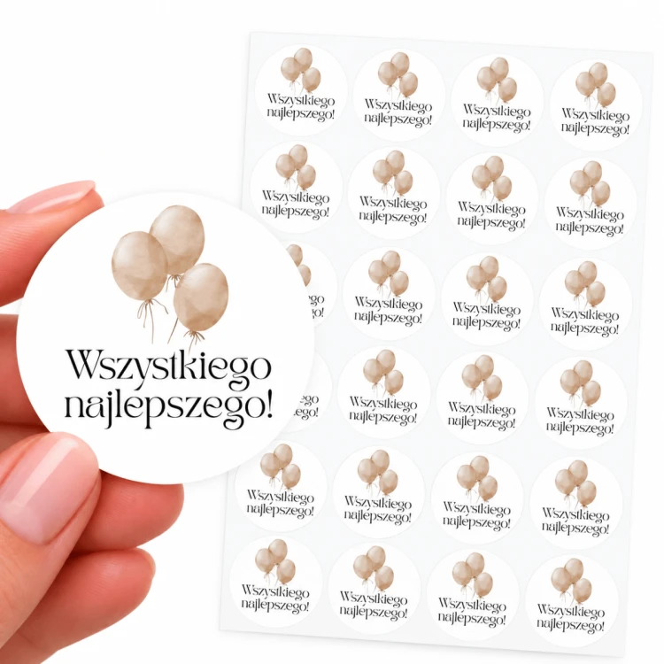 Naklejki „Wszystkiego Najlepszego” balon 40 mm 24 szt.png